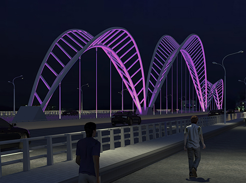 廊坊潮白河大桥亮化设计方案