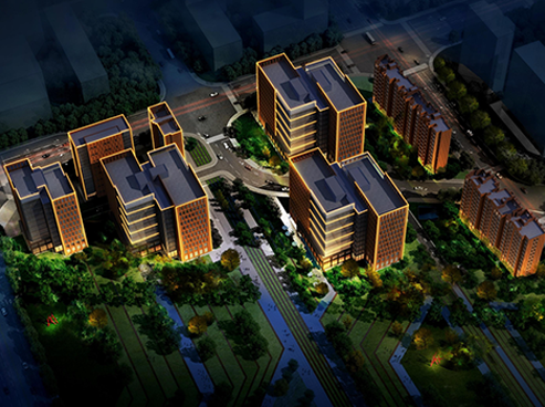 北京昌平区未来科技城南区泛光照明规划方案